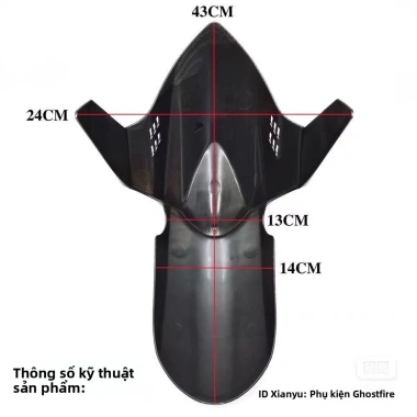 FENDER chắn bùn bánh trước Sanyang Jinzhan 3D mờ sợi carbon - Giá giảm 22% chỉ 317.151₫ 8 FENDER chắn bùn bánh trước Sanyang Jinzhan 3D mờ sợi carbon - Giá giảm 22% chỉ 317.151₫ 8