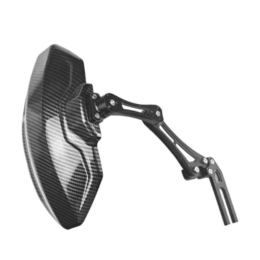 FENDER KUNHEV Chắn bùn bánh sau sợi Carbon điều chỉnh, lắp đặt nhanh - Bảo vệ xe máy & xe điện