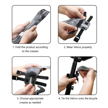 Fender NAMSHEVA Cánh chắn bùn xe đạp kéo dài PPS - Bảo vệ Trước/Sau, chỉ 90.310₫