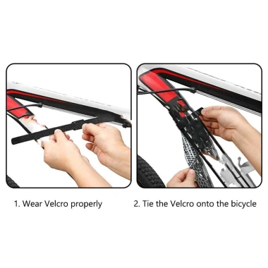 Fender NAMSHEVA Cánh chắn bùn xe đạp kéo dài PPS - Bảo vệ Trước/Sau, chỉ 90.310₫
