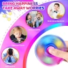 Fidget Spinner Cầu Vồng - Giảm Căng Thẳng, Đồ Chơi Tay Cho Trẻ và Người Lớn 4