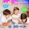 Fidget Spinner Cầu Vồng - Giảm Căng Thẳng, Đồ Chơi Tay Cho Trẻ và Người Lớn 5