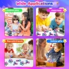 Fidget Spinner Cầu Vồng - Giảm Căng Thẳng, Đồ Chơi Tay Cho Trẻ và Người Lớn 6