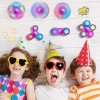 Fidget Spinner Cầu Vồng - Giảm Căng Thẳng, Đồ Chơi Tay Cho Trẻ và Người Lớn 7