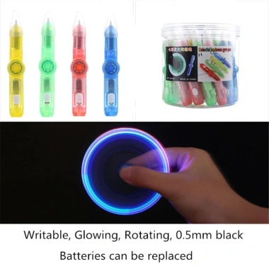 Fidget Spinner Đồ Chơi 3.54x0.39in Có Đèn - Rèn Trí Não Trẻ Em, Giá 37.730₫