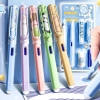 FIGHTINPC Bộ 2 bút máy Kawaii Capybara xóa được - Mực xanh Gel, giá chỉ 62.370₫ 4