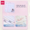 File lá tài liệu 30-40 túi siêu âm pastel A4 Deli học sinh cute - chỉ 39.000 4