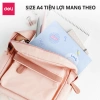 File lá tài liệu 30-40 túi siêu âm pastel A4 Deli học sinh cute - chỉ 39.000 7