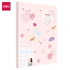 File lá tài liệu 30-40 túi siêu âm pastel A4 Deli học sinh cute - chỉ 39.000 11