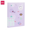 File lá tài liệu 30-40 túi siêu âm pastel A4 Deli học sinh cute - chỉ 39.000 12