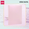 File lá tài liệu 30-40 túi siêu âm pastel A4 Deli học sinh cute - chỉ 39.000 20