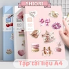 File Nhựa PP A4 Nhiều Ngăn 30/40/60 Tờ - Lưu Trữ Gọn Gàng, Chất Liệu Cứng Cáp
