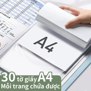 File Nhựa PP A4 Nhiều Ngăn 30/40/60 Tờ - Lưu Trữ Gọn Gàng, Chất Liệu Cứng Cáp 3 File Nhựa PP A4 Nhiều Ngăn 30/40/60 Tờ - Lưu Trữ Gọn Gàng, Chất Liệu Cứng Cáp 3