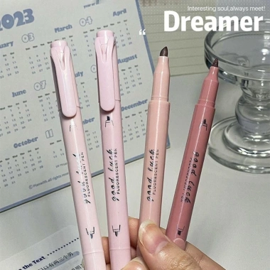FILEWOTO Bút highlight hai đầu 4 màu Gradient - Bút huỳnh quang chất lượng, giá 48.290₫