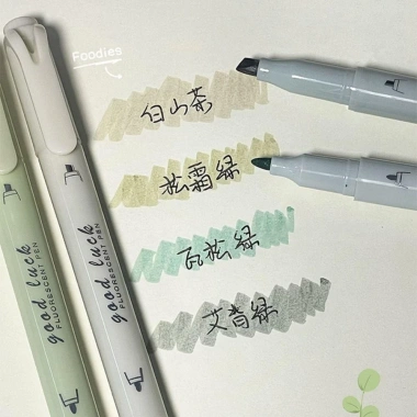 FILEWOTO Bút highlight hai đầu 4 màu Gradient - Bút huỳnh quang chất lượng, giá 48.290₫