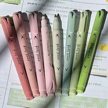 FILEWOTO Bút highlight hai đầu 4 màu Gradient - Bút huỳnh quang chất lượng, giá 48.290₫