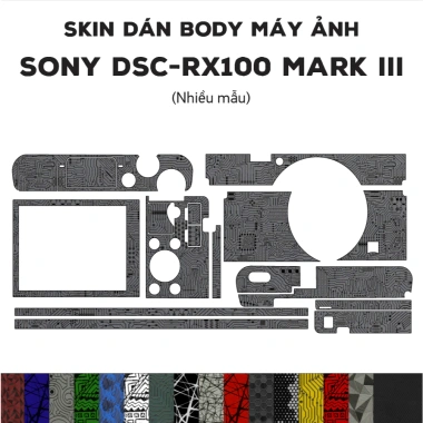 Film dán 3M Sony DSC-RX100 Mark III - Chống bám bẩn, bảo vệ body, chỉ 180.000₫