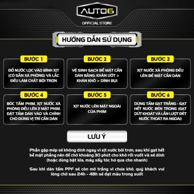 Film PPF bảo vệ bậc cửa AUTO6 cho Honda, Mazda, Hyundai, Kia, Toyota, Mitsubishi, Mercedes - 552.500₫ 6 Film PPF bảo vệ bậc cửa AUTO6 cho Honda, Mazda, Hyundai, Kia, Toyota, Mitsubishi, Mercedes - 552.500₫ 6