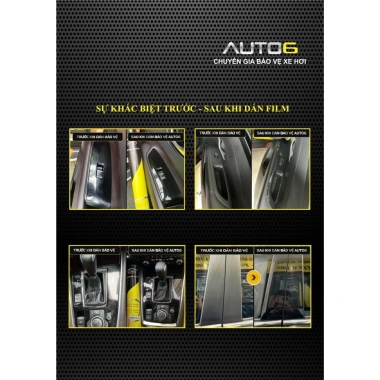 Film PPF bảo vệ bậc cửa AUTO6 cho Honda, Mazda, Hyundai, Kia, Toyota, Mitsubishi, Mercedes - 552.500₫