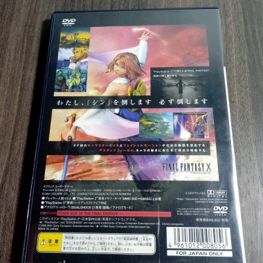 Final Fantasy X PS2 Nhật Fullbox - Giá 250.000₫, giảm từ 310.000₫, nhập vai đỉnh cao 2