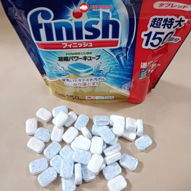 Finish Power Cube 150 viên - Viên rửa chén bát nội địa Nhật Bản, ưu đãi 205.860 3