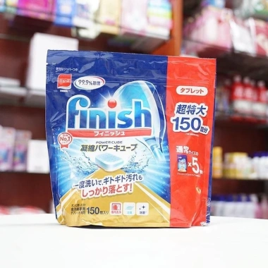 Finish Power Cube 150 viên - Viên rửa chén bát nội địa Nhật Bản, ưu đãi 205.860 5