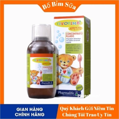Fitobimbi Appetito Thức ăn ngon cho bé, hỗ trợ tiêu hoá mạnh, nhập khẩu, giá ưu đãi 319.600đ 8 Fitobimbi Appetito Thức ăn ngon cho bé, hỗ trợ tiêu hoá mạnh, nhập khẩu, giá ưu đãi 319.600đ 8