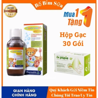 Fitobimbi Appetito Thức ăn ngon cho bé, hỗ trợ tiêu hoá mạnh, nhập khẩu, giá ưu đãi 319.600đ 10 Fitobimbi Appetito Thức ăn ngon cho bé, hỗ trợ tiêu hoá mạnh, nhập khẩu, giá ưu đãi 319.600đ 10