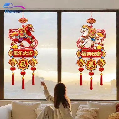 Flameer 2.026 Trang Trí Tết Nguyên Đán Động Vật Mặt Dây Chuyền Phòng Khách Tiệc - Giá 111.100₫