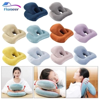 Flameer Bảo Vệ Cổ Gối Di Động Siêu Mềm - Thoải Mái Cho Du Lịch & Văn Phòng