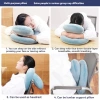 Flameer Bảo Vệ Cổ Gối Di Động Siêu Mềm - Thoải Mái Cho Du Lịch & Văn Phòng 2