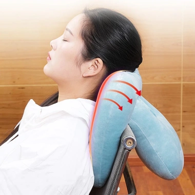 Flameer Bảo Vệ Cổ Gối Di Động Siêu Mềm - Thoải Mái Cho Du Lịch & Văn Phòng