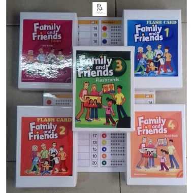 Flashcard Thẻ Từ Vựng Family và Friends Starter Phonics 1‑5 Hai Mặt Ép Plastic Giá Ưu Đãi 224.640₫