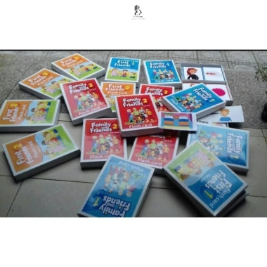 Flashcard Thẻ Từ Vựng Family và Friends Starter Phonics 1‑5 Hai Mặt Ép Plastic Giá Ưu Đãi 224.640₫