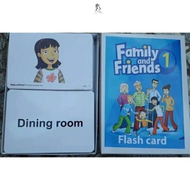 Flashcard Thẻ Từ Vựng Family và Friends Starter Phonics 1‑5 Hai Mặt Ép Plastic Giá Ưu Đãi 224.640₫