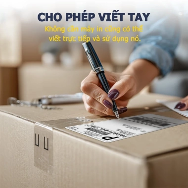 FlashLabel Giấy In Nhiệt A6 500 Tờ Tem Nhãn Vận Chuyển Keo Dính Sẵn 45.000 VNĐ 3 FlashLabel Giấy In Nhiệt A6 500 Tờ Tem Nhãn Vận Chuyển Keo Dính Sẵn 45.000 VNĐ 3