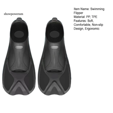 Flipper bơi biển SPM cánh ngắn nhựa cho người lớn, tăng sức mạnh chân, giá ưu đãi 620k