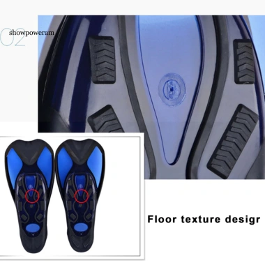 Flipper bơi biển SPM cánh ngắn nhựa cho người lớn, tăng sức mạnh chân, giá ưu đãi 620k