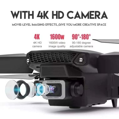 Flycam 4K Drone máy bay camera kép - Điều khiển từ xa, hình siêu rõ, giá 369.000đ 2