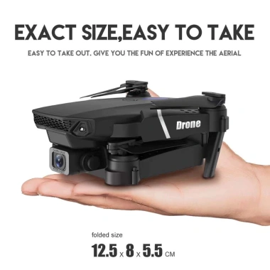 Flycam 4K Drone máy bay camera kép - Điều khiển từ xa, hình siêu rõ, giá 369.000đ 3