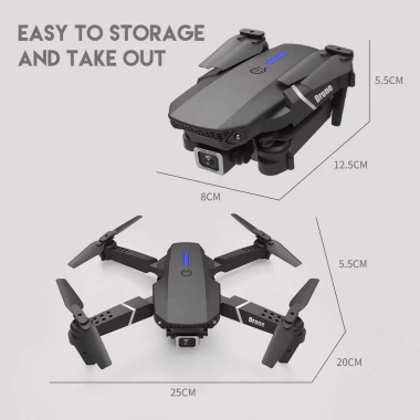 Flycam 4K Drone máy bay camera kép - Điều khiển từ xa, hình siêu rõ, giá 369.000đ 6