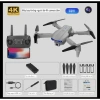Flycam Drone 360 cuộn 2 bộ pin phụ kiện bảo hộ, chụp ảnh video 4K HD - Giá 550.000₫ 5