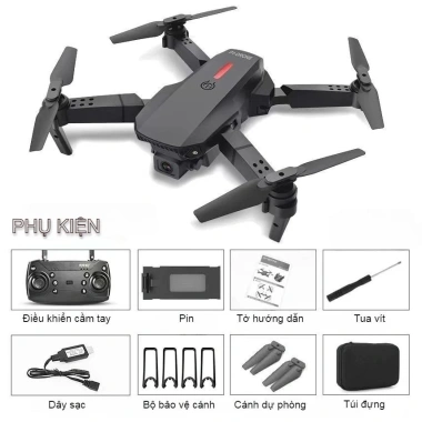 FLYCAM E88 Drone trẻ khám phá bầu trời - Pin 3.600mAh, bay 15 phút, giá 289.000 VND