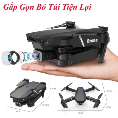 FLYCAM E88 Drone trẻ khám phá bầu trời - Pin 3.600mAh, bay 15 phút, giá 289.000 VND