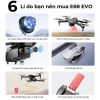 Flycam e88 EVO máy bay điều khiển từ xa camera 4K bay cao 200m tầm xa 1.500m giảm giá 6