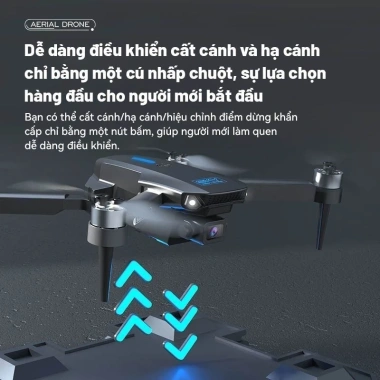 Flycam E88 Max 4K Camera Kép Điều Khiển Từ Xa Không Chổi Than Cuộn Giá 419k VND