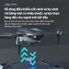 Flycam E88 Max 4K Drone camera kép, máy bay điều khiển từ xa, HD, động cơ không chổi than, cuộn 360 - Giá chỉ 430.000₫ 2