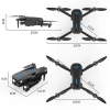 Flycam E88 Max 4K Drone camera kép, máy bay điều khiển từ xa, HD, động cơ không chổi than, cuộn 360 - Giá chỉ 430.000₫ 9
