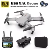 Flycam E88/K3 4K, pin 1.800mAh, máy bay điều khiển từ xa + túi đựng - giá 83.000₫