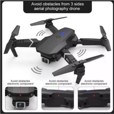 Flycam E88/K3 4K, pin 1.800mAh, máy bay điều khiển từ xa + túi đựng - giá 83.000₫